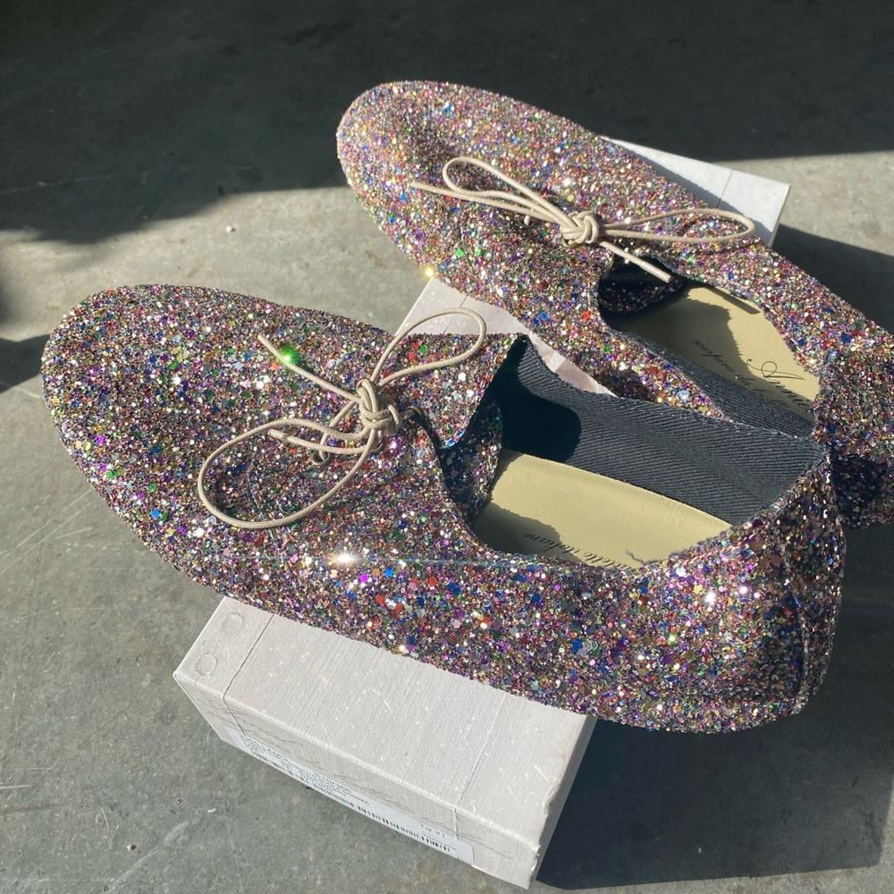 Glittery Multicolor Women's Shoes